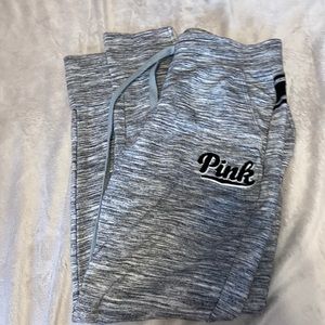 Pink/Victoria secret sweatpants